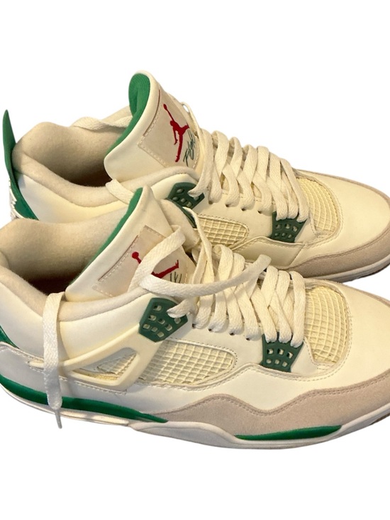 Nike Men’s Athletic Sneakers - Cream, Green, Red new no box main image 4